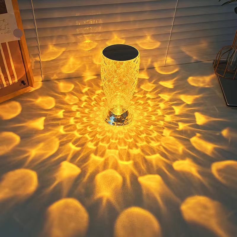 Fish Scale Lamp With USB Port LED Night Light