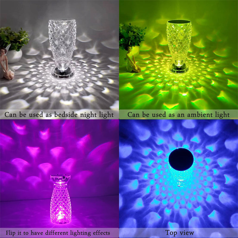 Fish Scale Lamp With USB Port LED Night Light