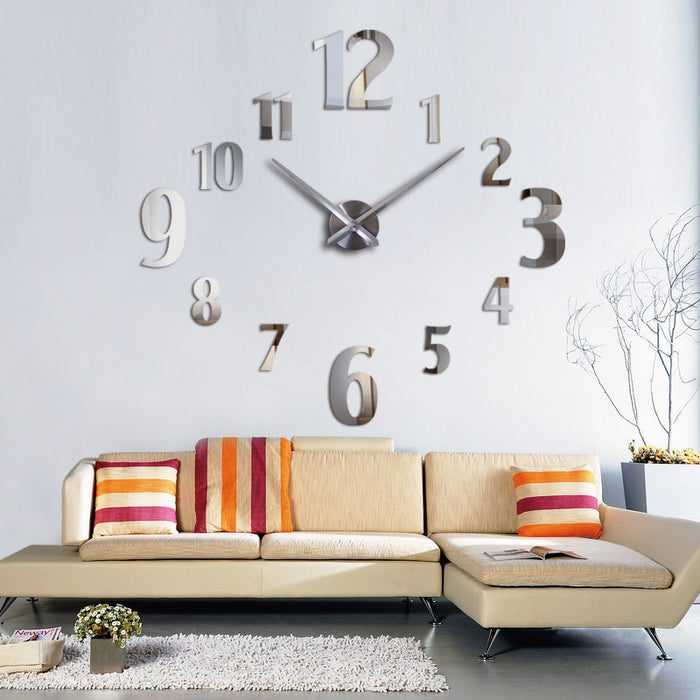 Three-Dimensional  Wall Stickers Nordic Clocks