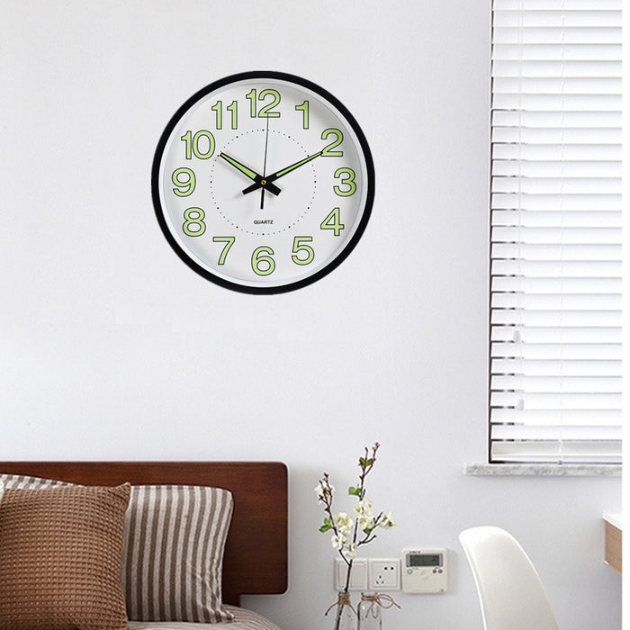 12 inch Luminous Minimalist Wall Clock