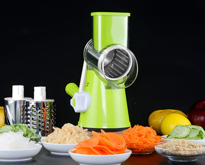 Multifunctional Round Mandoline Potato Slicer Vegetable Cutter