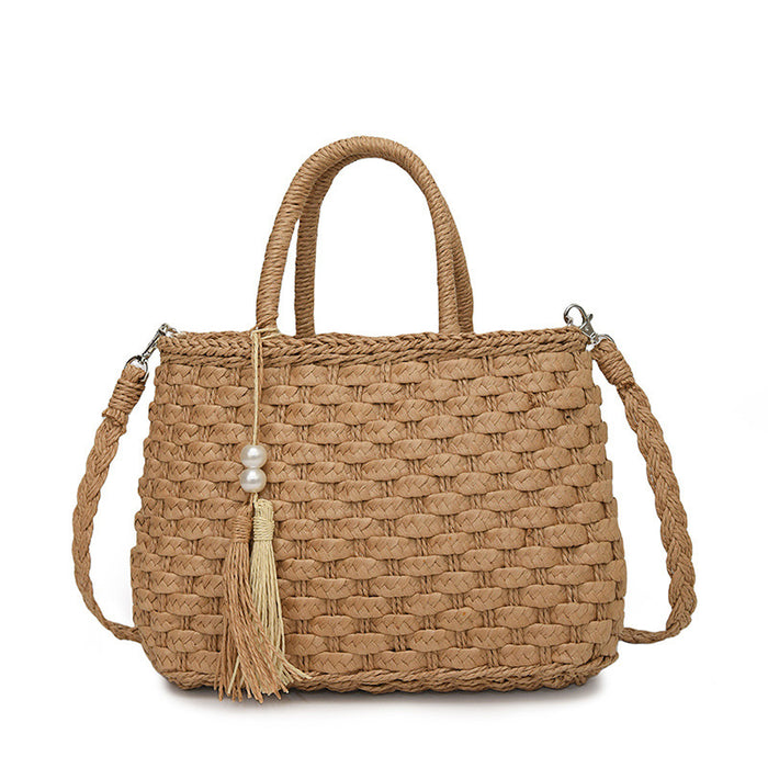 Women's Fashion Personality Hand-carrying Woven Bag