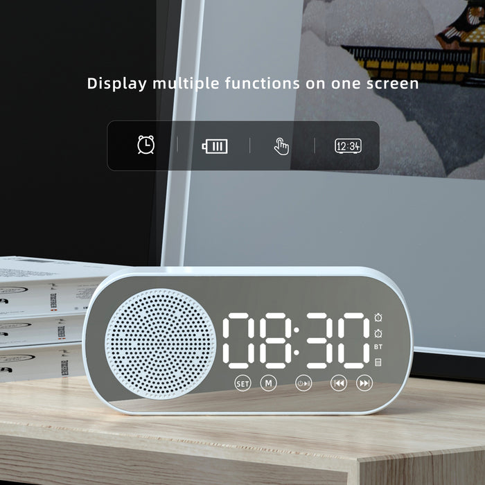 BT Music Alarm Clocks Mirror