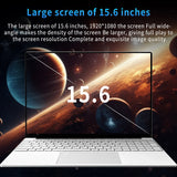 2024 Gaming Laptops Windows 11 Full screen+anti blue light Notebook portatiles ordenador 15.6 Inch Unlock Computer N5095 512GB