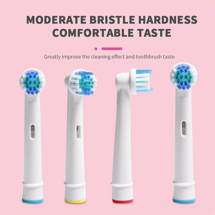 4pcs Toothbrush Heads nozzles for Oral B Sensitive Clean SB-17A Free shipping