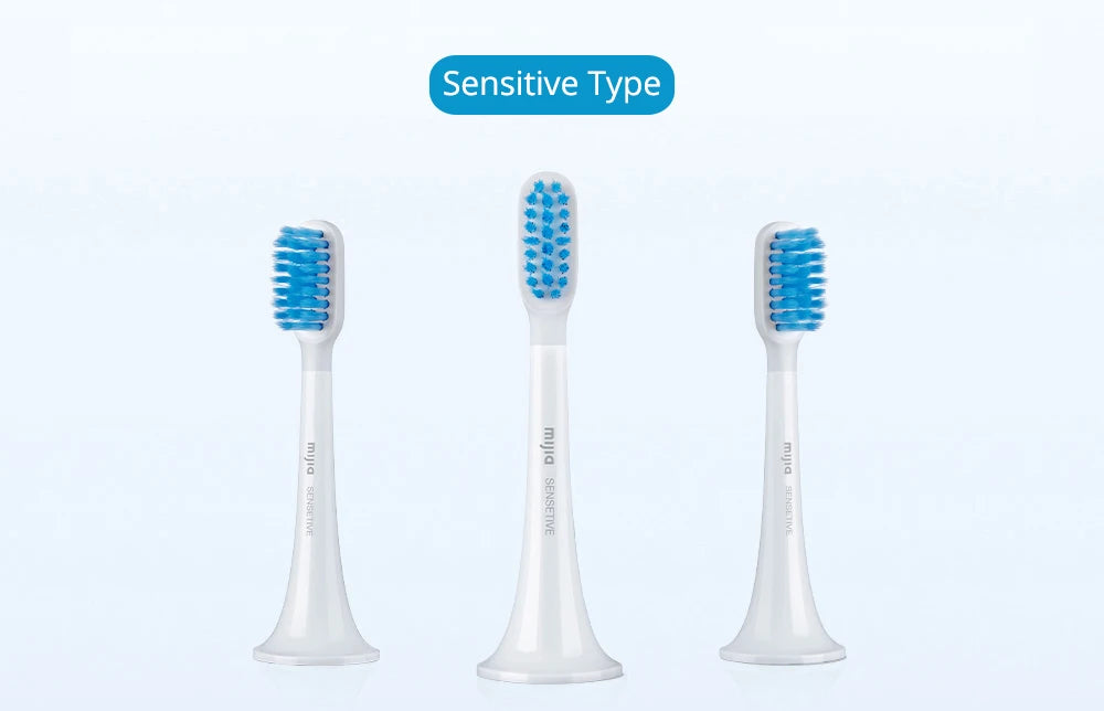 Original Mijia Electric Toothbrush Head 3PCS for T300 / T500 Smart Sonic Toothbrush Acoustic Clean 3D Brush Head Combines