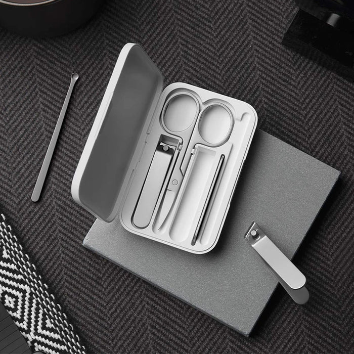 Xiaomi Mijia Nail Clippers Tool Set 5pcs Pedicure Care Clippers Earpick Nail File Professional Beauty Tools Nail Cutter Trimmer