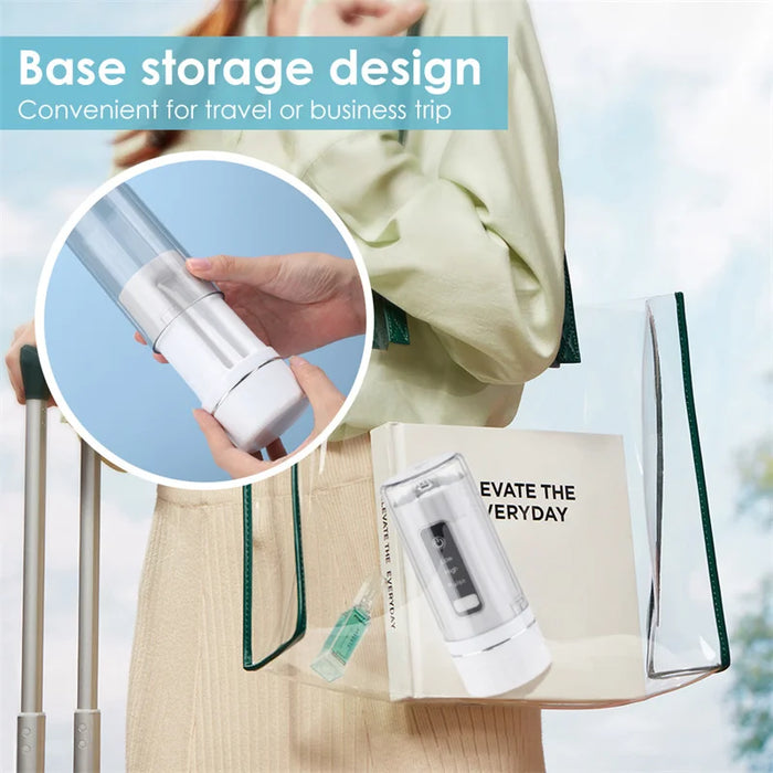 3 Modes Oral Irrigator Water Flosser Portable Dental Water Jet 230ML Water Tank Teeth Cleaner USB Charge Waterproof