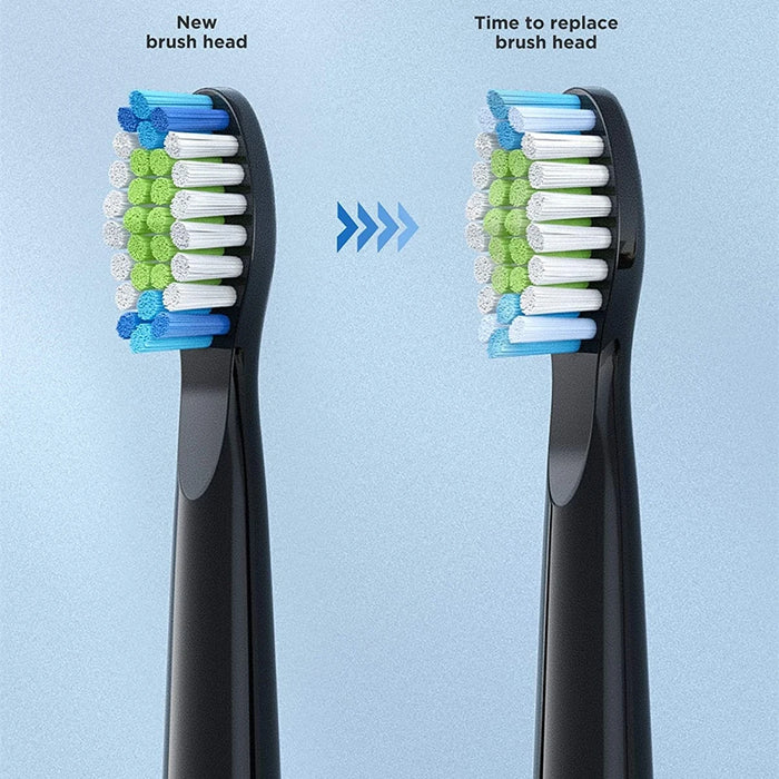 Fairywill Good Quality Sonic E11 Suitable For D7S Electric Toothbrush Replacement Heads 4/8 Heads for Head Toothbrush