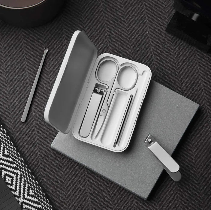 Xiaomi Mijia Nail Clippers Tool Set 5pcs Pedicure Care Clippers Earpick Nail File Professional Beauty Tools Nail Cutter Trimmer