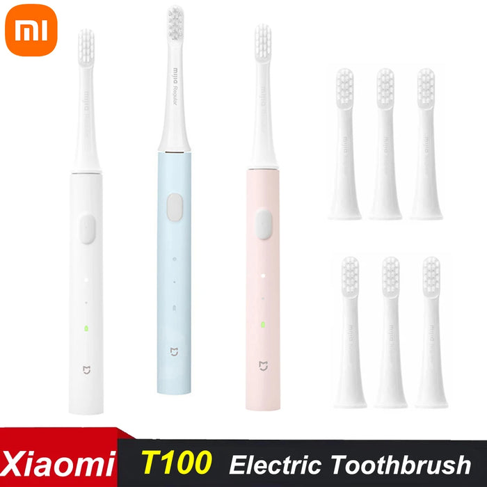 Xiaomi Mijia T100 Sonic Electric Toothbrush Cordless Rechargeable Toothbrush IPX7 Waterproof Ultrasonic Automatic Tooth Brush