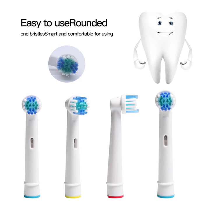 4pcs Toothbrush Heads nozzles for Oral B Sensitive Clean SB-17A Free shipping