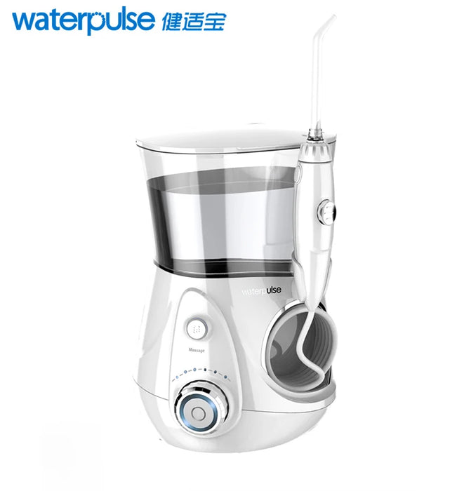 V660G Oral Irrigator, 12 levels Water Flosser + nozzles + box Home appliance Dental water jet for teeth whitening