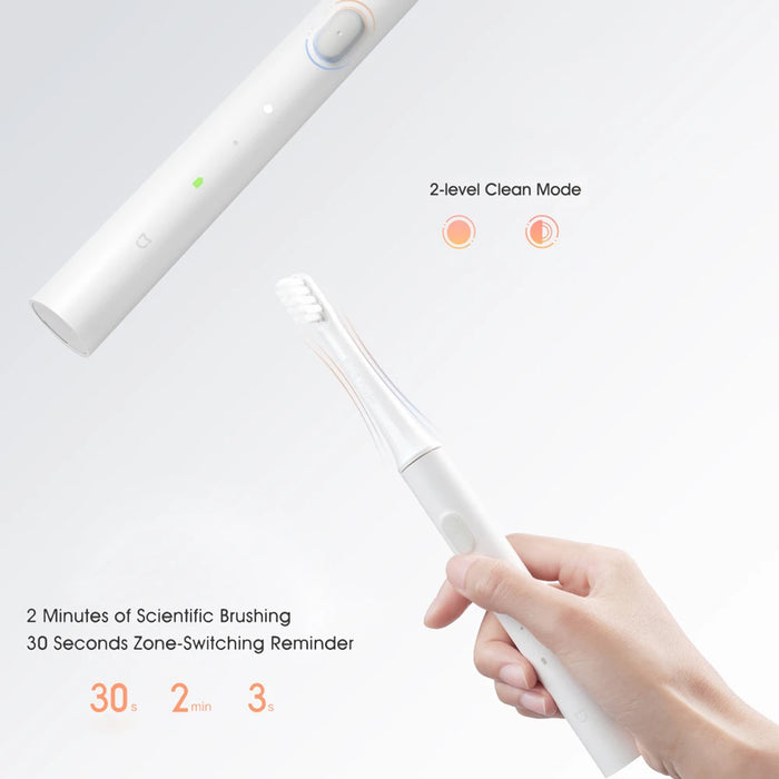 Xiaomi Mijia T100 Sonic Electric Toothbrush Cordless Rechargeable Toothbrush IPX7 Waterproof Ultrasonic Automatic Tooth Brush