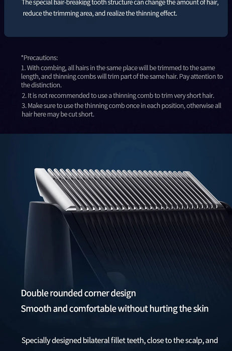 Xiaomi Mijia Hair Clipper Men Women Profesional Hair Trimmer Haircut Shaving Shaver Cutting Machine Washable Ceramic Cutter Head