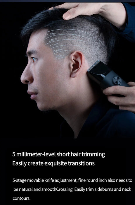 Xiaomi Mijia Hair Clipper Men Women Profesional Hair Trimmer Haircut Shaving Shaver Cutting Machine Washable Ceramic Cutter Head