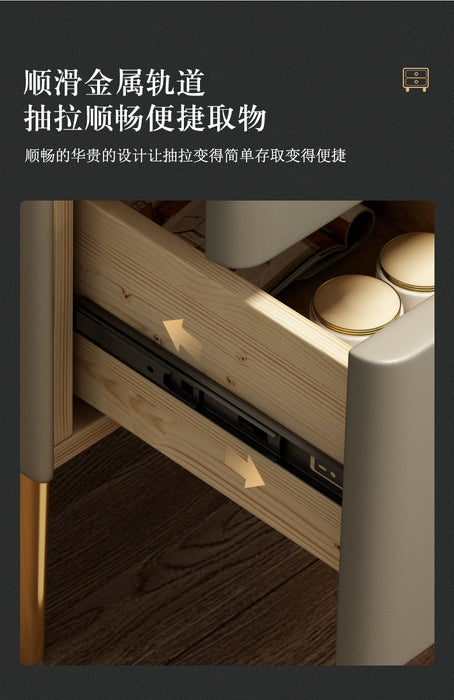 Narrow Smart Nightstands Modern Living Room Smart Small Bedside Table Wireless Charging Balcony Library Muebles Hotel Furnitur