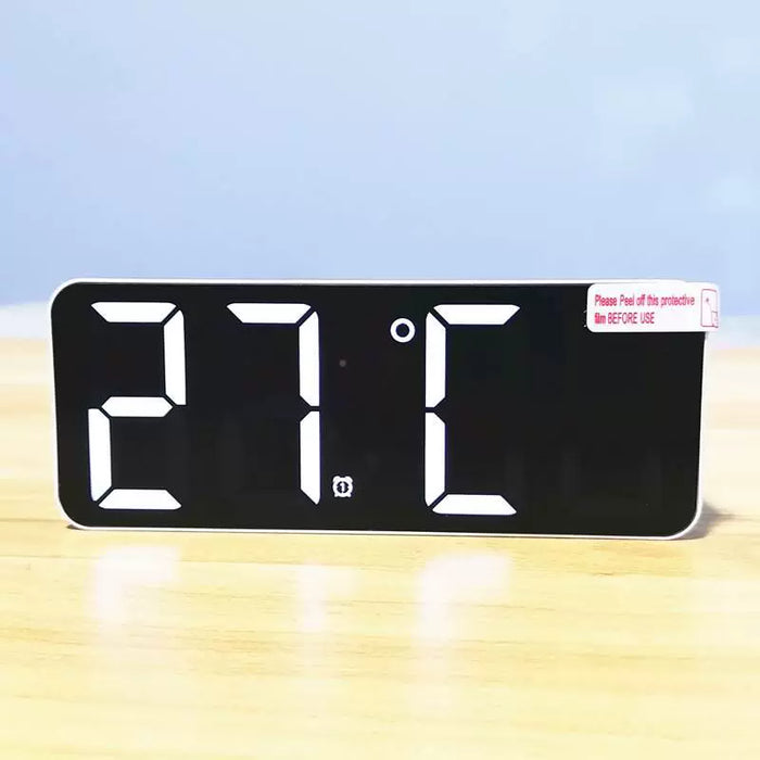 Rechargeable Thermometer Digital Digital Display Clock Home Use Household Bedroom Office Warehouse YK-OS003