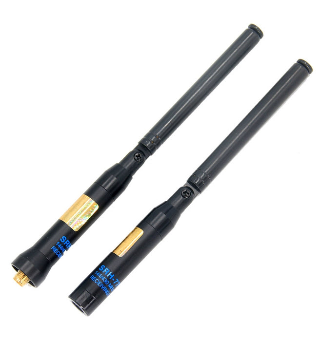 Taiwan Eagle Srh779 Copper Tube Antenna Foldable Walkie-Talkie High Gain Pull Rod Rh779 Upgraded Version 41cm