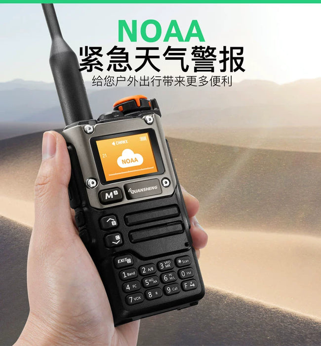 Quansheng UV-K6 Walkie-Talkie Chinese Menu One-Click Frequency Self-Driving Travel Outdoor Long-Distance High-Power K5 Upgrade