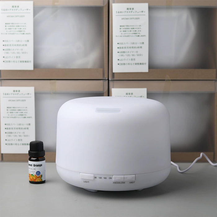 500ml Japanese Style Muji Aroma Diffuser Ultrasonic Essential Oil Ultrasonic Aroma Diffuser For Home Large Capacity Humidifier Gift Present