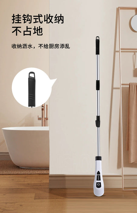 For Home Electric Cleaning Brush Rechargeable Toilet Brush Wireless Handheld Bathroom Kitchen Powerful Bathroom Multifunctional