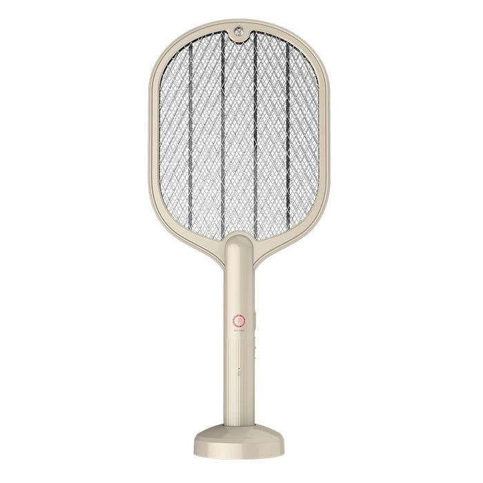 Smart For Home 2-in-1 Electric Mosquito Swatter Rechargeable Mosquito Killer Mosquito Trap Fly Electric Shock Mosquito Killer Battery Racket Swatter