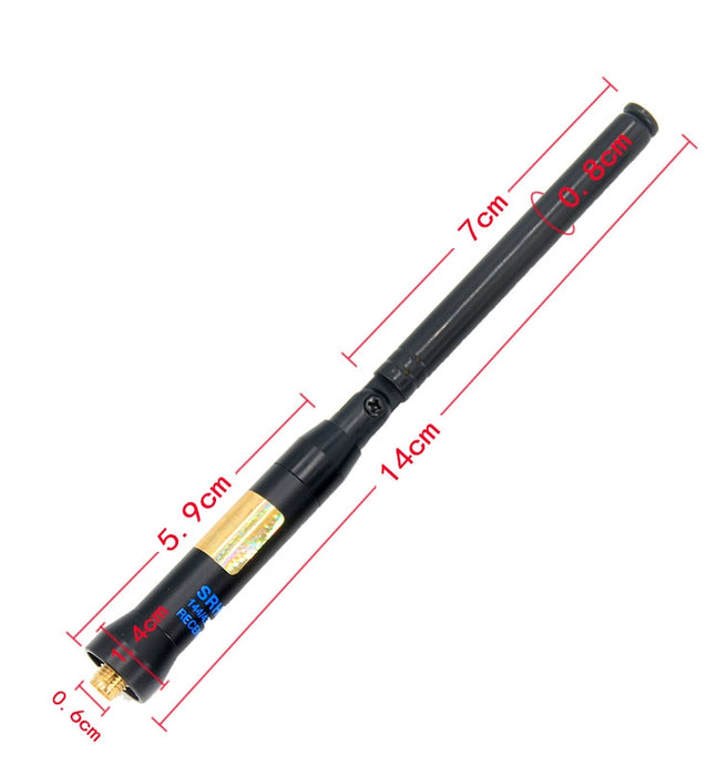 Taiwan Eagle Srh779 Copper Tube Antenna Foldable Walkie-Talkie High Gain Pull Rod Rh779 Upgraded Version 41cm