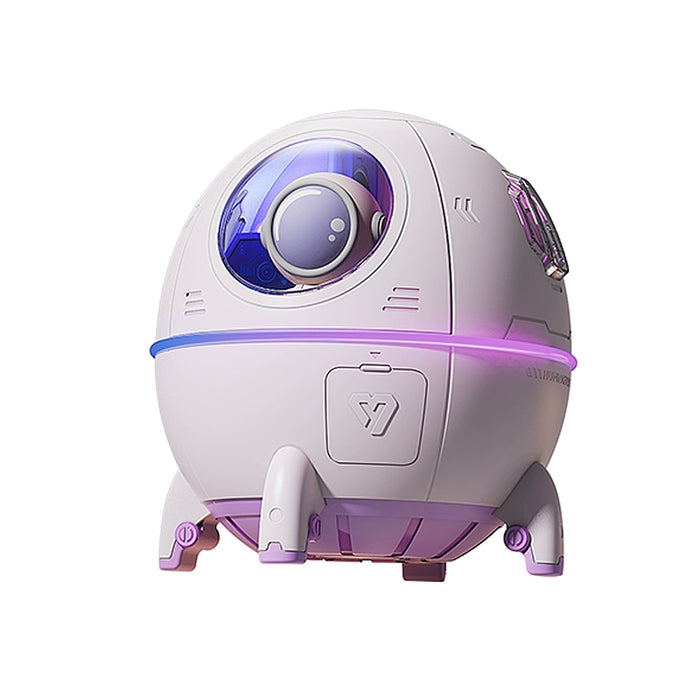 Explore Fun Life Space Capsule Astronaut Car Heavy Fog USB Desktop Mute Ambience Light Air Humidifier