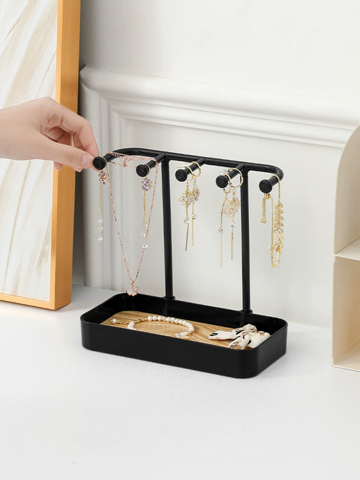 Jewelry Storage Rack Hanging Earrings Ring Display Rack Let Go Ornament Packing Earrings Earrings Desktop Storage Rack Hanging Rack