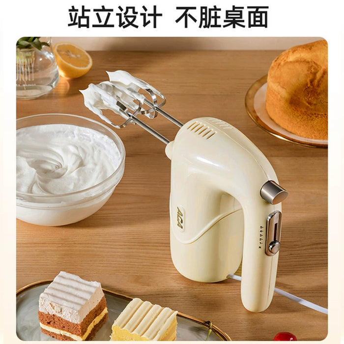 ACA ACA Electric Whisk Portable Home Baking Cream Egg Blender Cake Blender Small