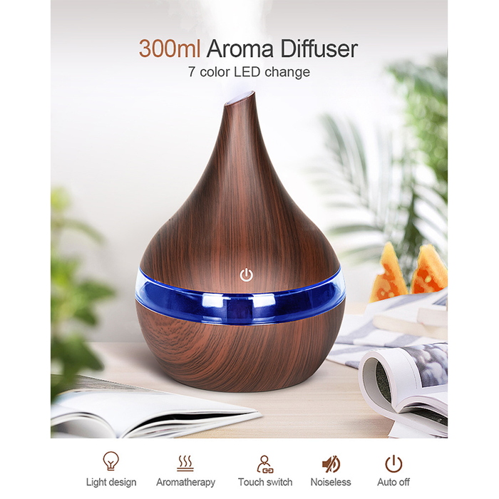 USB Aroma Diffuser Humidifier Aromatherapy Essential Oil Dif