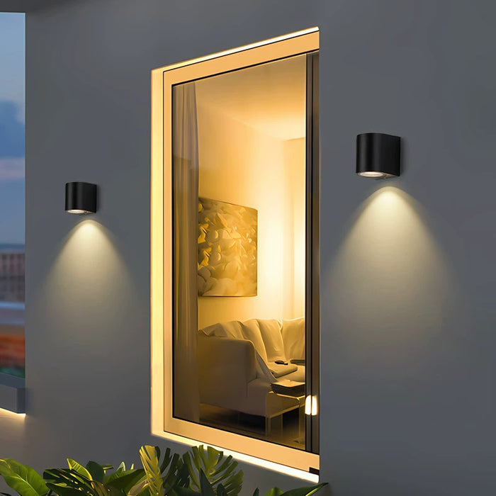 Courtyard Wall Minimalist Two-Way Garden Outdoor Wall Lamp