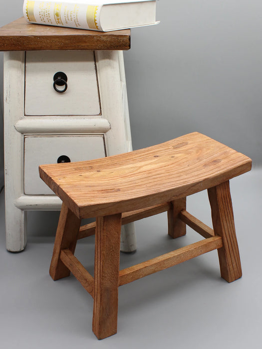 Newly Made Wooden Stool, Kids Chair, Solid Elm Wood