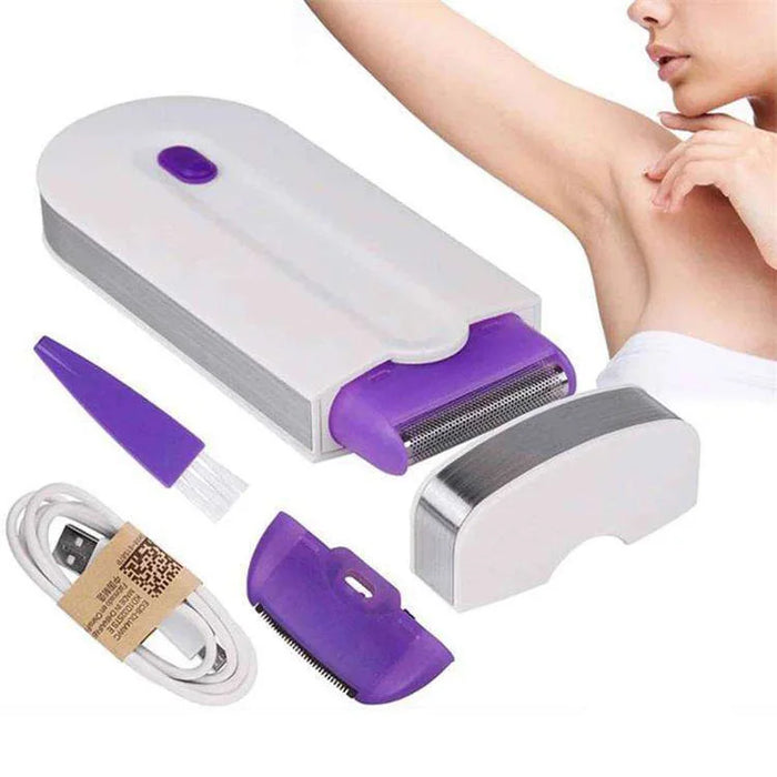 USB Rechargeable Women Epilator Portable Hair Removal Tool Shaver Body Face Leg Bikini Hair Remover