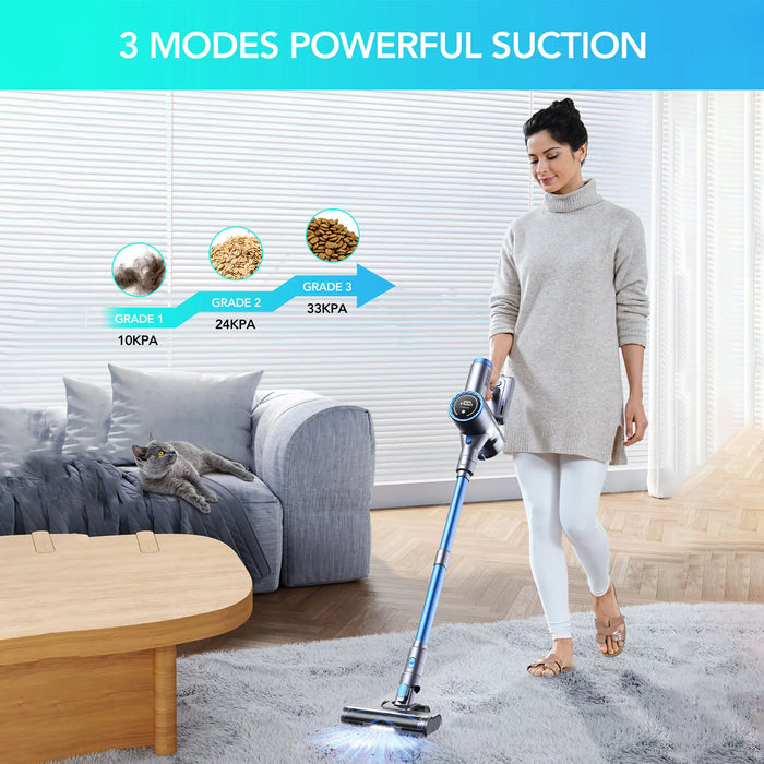 Greenote GSC60 10-in-1 Ultra-Quiet Cordless Vacuum Cleaner 33000Pa