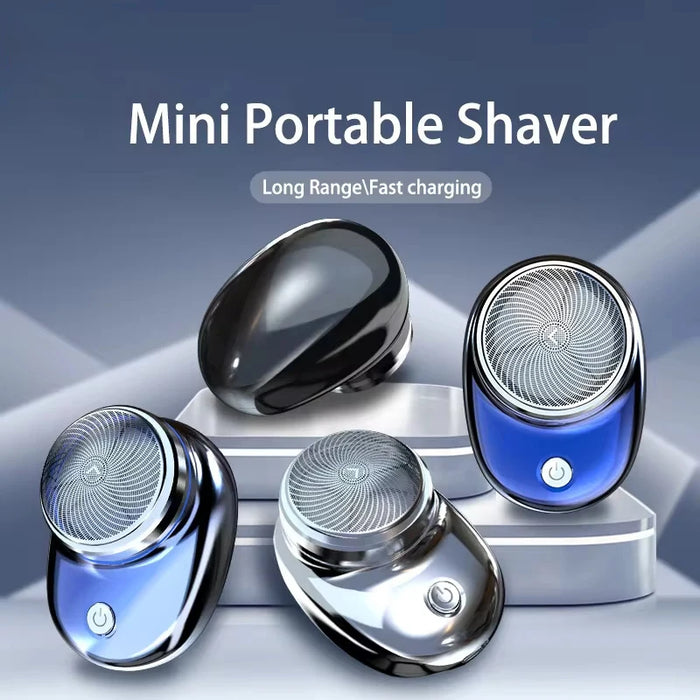 2024 New Electric Shaver Charging Mini Pocket Travel Razor Portable Wireless Detachable Shaver Facial Beard Trimmer Machine