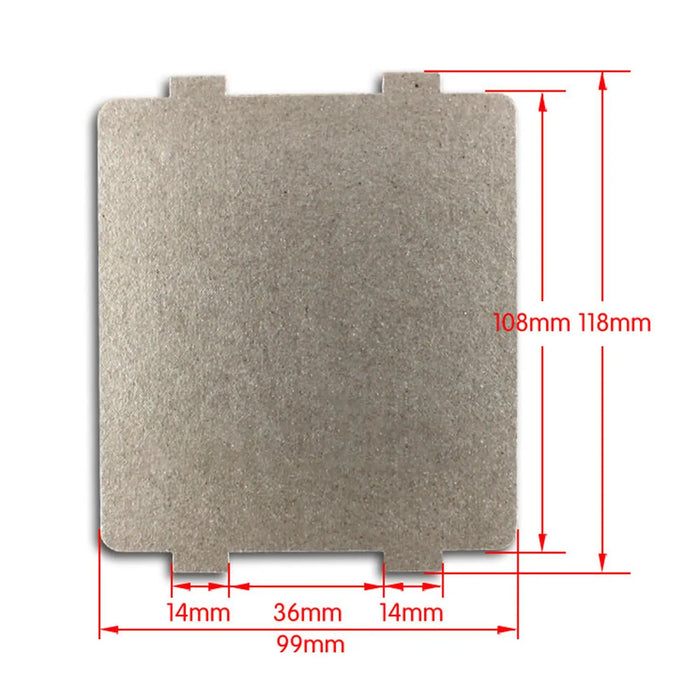 5x Waveguide Covers Microwave Accessories Mica Plate Sheets Universal for Home Oven Repairing Kitchen Appliances Restaurant