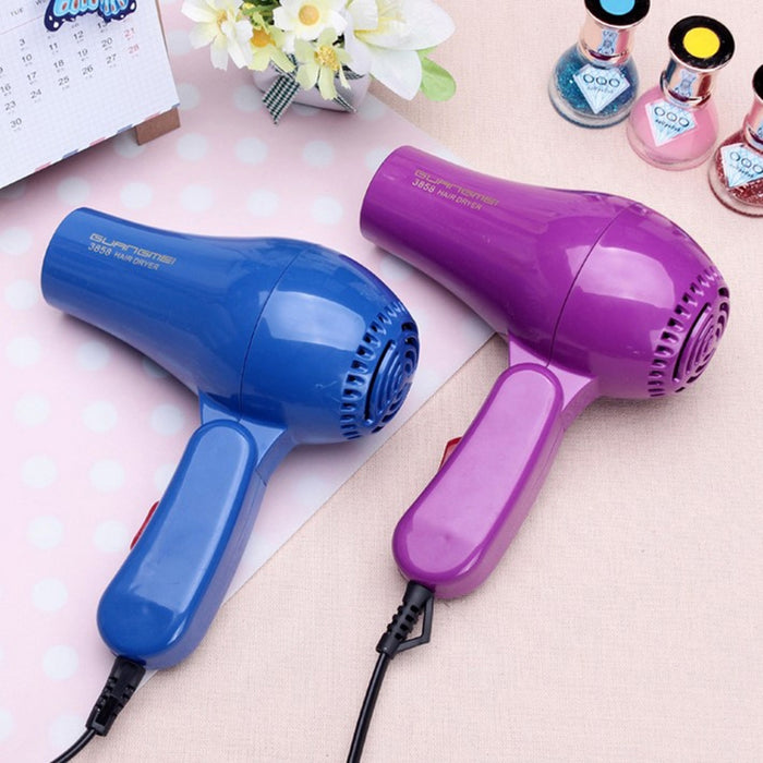 AC 220V Hair Blow Dryer 850W Travel Hair Dryer Compact Blower Foldable Portable