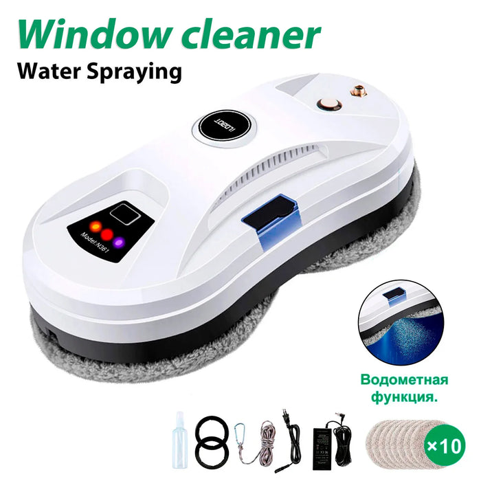 Window Cleaner Robot Smart Water Spray With Automatic Water Spray Function Anti-fall Magnetic Glass Home Smart Cleaning Machine