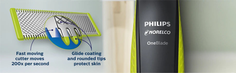 Philips Norelco OneBlade Rechargeable Hybrid Electric Trimmer and Shaver QP2630 Original Packing