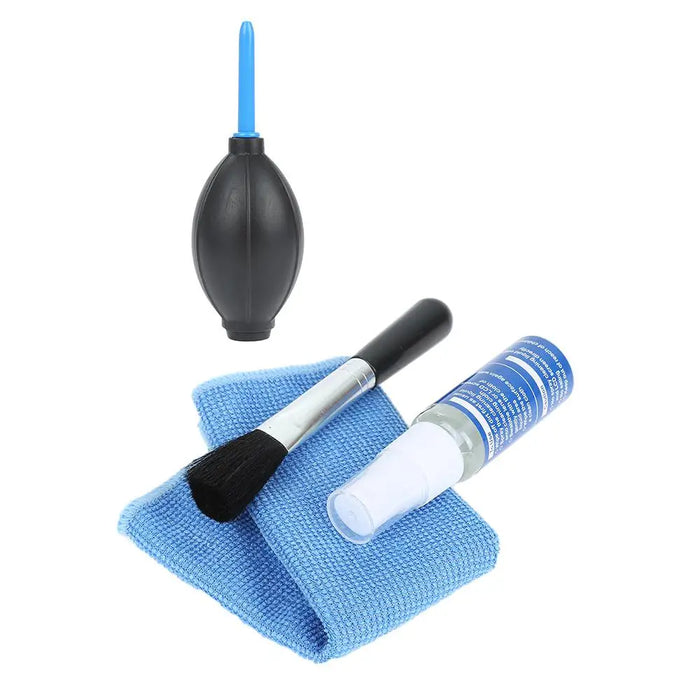 4 in 1 Portable Screen Magical Cleaning Kit for LCD TV Tablet Phone  For LED Monitor Laptop Computer Camera Cleaning Cloth Brush