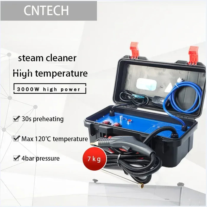 High Pressure Steam Cleaner High Temperature Steam Cleaning Machine Multipurpose Heavy Duty Steamer for Range Hood Car,Home