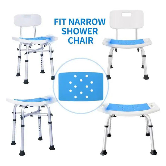 Nonslip Bathroom Bath Chair Stool Cushion Elderly Bath Tub Shower Chair Bench Stool Seat Safe Bathroom Accessory Bathing Cushion