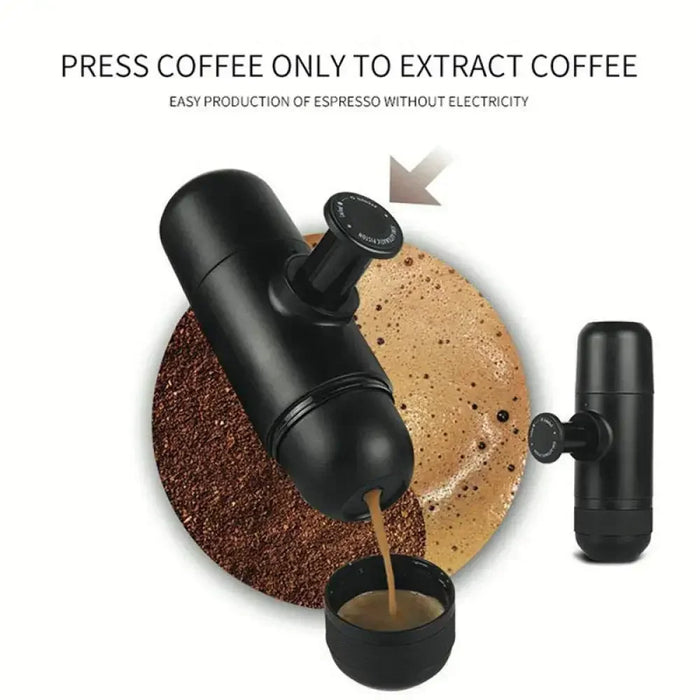 Portable mini hand pressure coffee machine Handheld pressure coffee Espresso machine office/home office travel outdoor travel