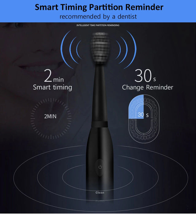 Electric Toothbrush Powerful Ultrasonic Sonic USB Charge Rechargeable Tooth Washable Electronic Whitening Timer Teeth Brush J110