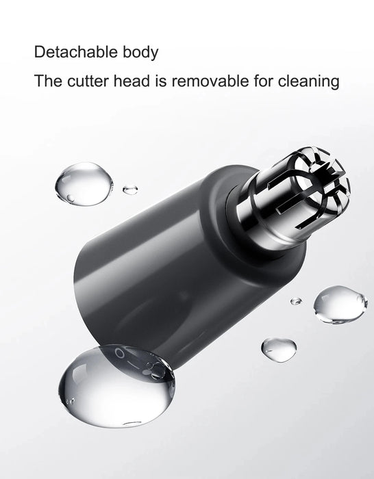 2024 NEW XIAOMI Mijia Electric Nose Hair Trimmer Portable Nose Ears Hair Eyebrow Trimmer  for Men Rechargeable Painless Clipper