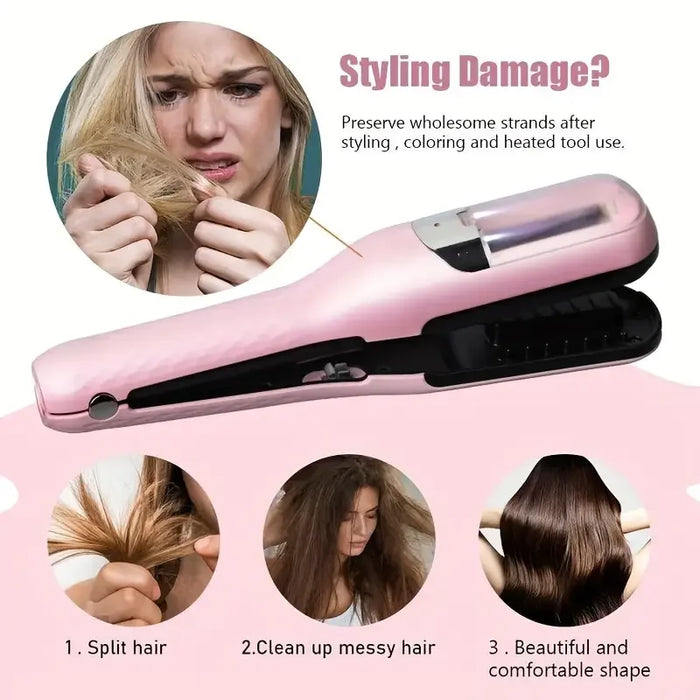 Cordless Hair End Cutting Machine Hair Split Ends Trimmer Automatic Split End Remover Damaged Hair Repair Care Treatment