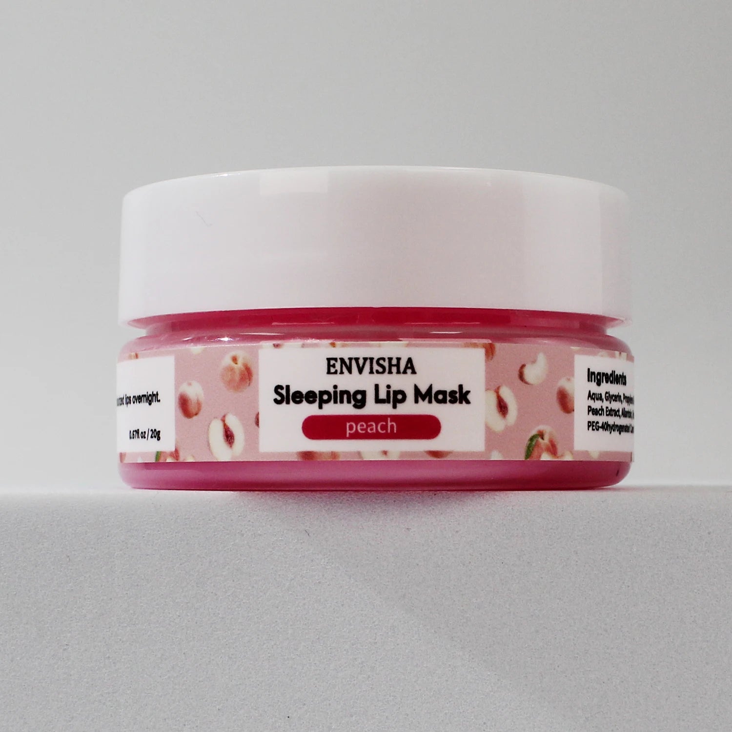 ENVISHA Mango Lip Sleep Mask Night Sleeping Maintenance Moisturizing Fade Lip Lines Nourishing Lip Balm Skin Care Beauty Health