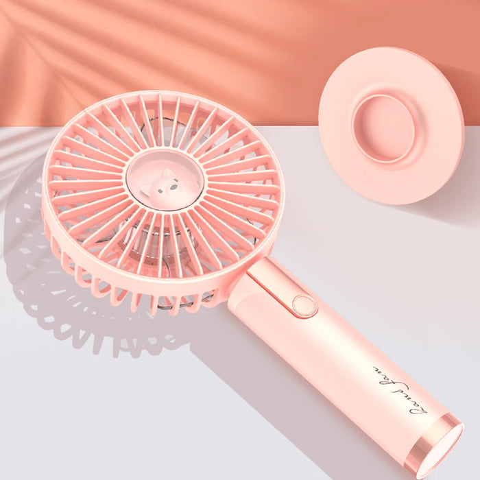 Xiaomi Summer Mini Fan Portable 3 Speed Adjustable Fans USB Rechargeable Desk Handheld Air Conditioner Cooler For Outdoor